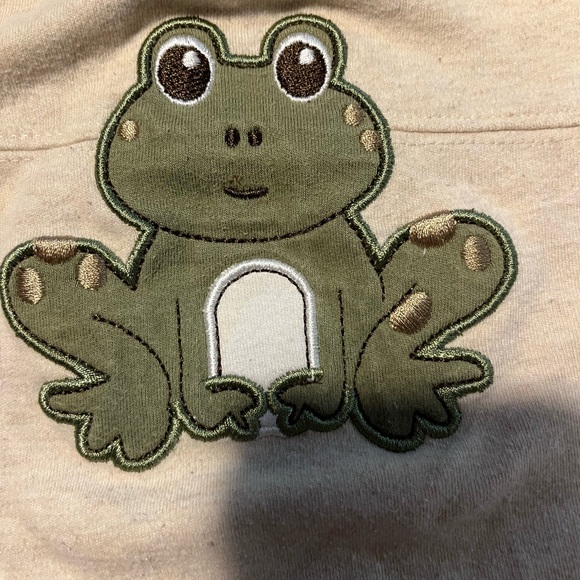 Garanimals Beige Frog Baby Onesie - Picture 3 of 3